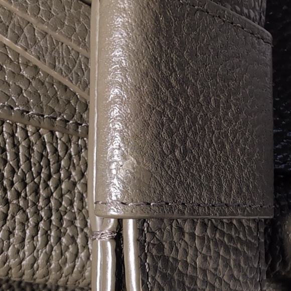 ALLSAINTS Anouck Leather Sling Olive Green - Picture 4 of 12